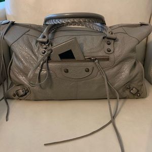 Balenciaga Agneau (Lambskin Leather) Classic Work Tote
